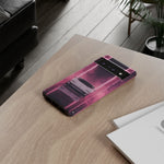 Countach Neon Wedge Phone Case Retro Supercar Tough Case