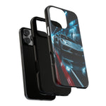 C8 Rain Tunnel Phone Case Racing Tough Case for Corvette Drivers