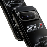 ZL1 Camaro phone case | tough phone case, black muscle car design