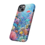 Underwater Coral Reef Phone Case | Colorful Tropical Fish Ocean Scene
