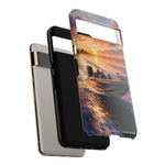 Sunset Bass Fishing Boat phone case | Tough Cover