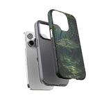 Snook Phone Case, Mangrove Sunbeam Painterly Marine Art Cover, Gift
