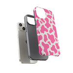Pink Cow Print Tough Case | Phone Protective Hard cover