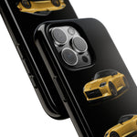 Gold Fairlady Z Classic Sports Car Tough Phone Case - 3 View