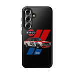 VintageDatsun 510 Racing Stripe JDM Tough Phone Case Cover Gift