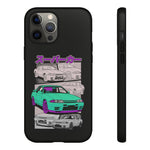 R32 Skyline GT-R Manga Style JDM Tough Phone Case Cover Gift