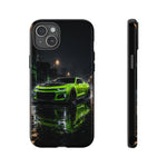 Camaro ZL1 Neon Green Muscle Car phone case | Tough Cover