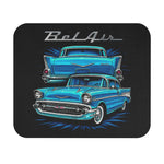 1957 Chevy Bel Air Mouse Pad Classic Car Vintage Blue Hot Rod Desk Mat