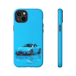 RX-7 Cyan Studio Phone Case Studio Color Match Car Art