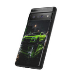 Camaro ZL1 Neon Green Muscle Car phone case | Tough Cover