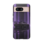 Matte Gray MK4 Supra Violet Neon Pillars Case