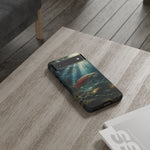 Salmon River Fishing Phone Case, Sunlit Current Cover