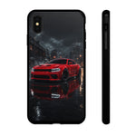 Charger Hellcat Widebody Red Rain Art Phone Case