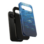 Amberjack School Phone Case, Open Water Sunlight Tough Cover