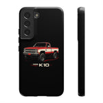 1986 Chevy K10 Red White Classic Pickup Tough Phone Case Cover