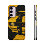 Z28 Yellow Camaro Retro Poster Tough Phone Case