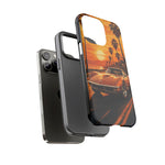 Orange Corvette C3 Stingray Sunset Palms Phone Case