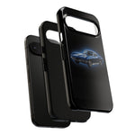 1963 Sting Ray Blue Glow Tough Phone Case Cover Gift Art
