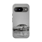 Silver NSX Phone Case, JDM Supercar Tough Cover