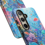 Underwater Coral Reef Phone Case | Colorful Tropical Fish Ocean Scene