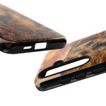 Border Terrier Earthy Watercolor Art Tough Phone Case