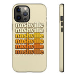 Nashville Retro Stack phone case | Tough Cover