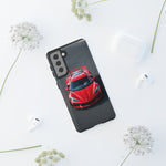 Red C8 Z06 Track Wing Tough Phone Case Cover Gift Art