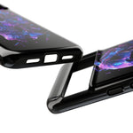Holographic Skull Phone Case, Shattered Glass Iridescent Cover