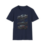 2019 C7 ZR1 Corvette Illustration T-Shirt | Sports Car Racing Graphic