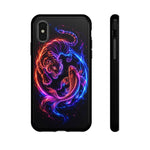 Neon Tiger and Koi Phone Case | Tough Case