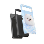 Samoyed Kawaii Snowball Chibi Pet Dog Breed Art Tough Phone Case