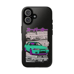 R32 Skyline GT-R Manga Style JDM Tough Phone Case Cover Gift