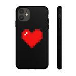 Pixel Heart 8-Bit Retro Art Tough Phone Case