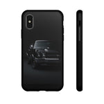 Black 1970 Chevelle SS Studio Front Tough Phone Case