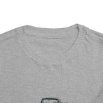 Toddler 1955 Chevy Bel Air Turquoise Convertible Retro Classic Car Kids Tee
