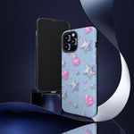 Pink Hearts & Holographic Stars Phone Case | Tough Cover