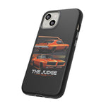 1969 GTO Judge Orange Muscle Car Tough Phone Case Cover Gift
