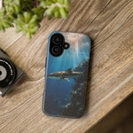 Cobia Reef Phone Case, Shaft of Light Ocean Fishing Tough Cover