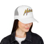 Melrose Retro Trucker Hat Neon 80s Synthwave Foam Snapback Cap Vintage Style
