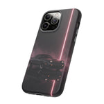 FC RX-7 Pink Neon Fog Column Tough Case