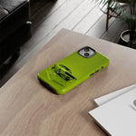 Green Cuda Muscle Car phone case for Gear Heads