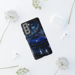 Skyline GT-R R34 Bayside Blue Tokyo Night Art Tough Phone Case