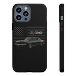 Z28 Camaro Phone Case Classic Muscle Car Patriotic Tough Cover Gift Art
