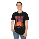 Silverado Retro Sunset Chevy Truck T-Shirt Vintage Pickup Graphic Tee