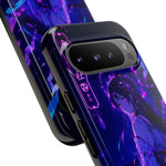 Neon Shrine Maiden phone case | Tough Case, anime vaporwave