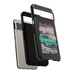 R32 Skyline GT-R Manga Style JDM Tough Phone Case Cover Gift