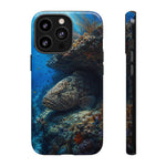 Grouper Reef Phone Case, Sunbeam Ledge Marine Art Tough Cover