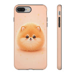 Pomeranian Kawaii Puffball Chibi Pet Dog Art Tough Phone Case