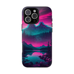 2 Rounds Canada Retina Artwork Vaporwave Phone Case – Landscape Aesthetic