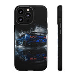 Camaro ZL1 Phone Case, Blue Track Smoke Studio Cover